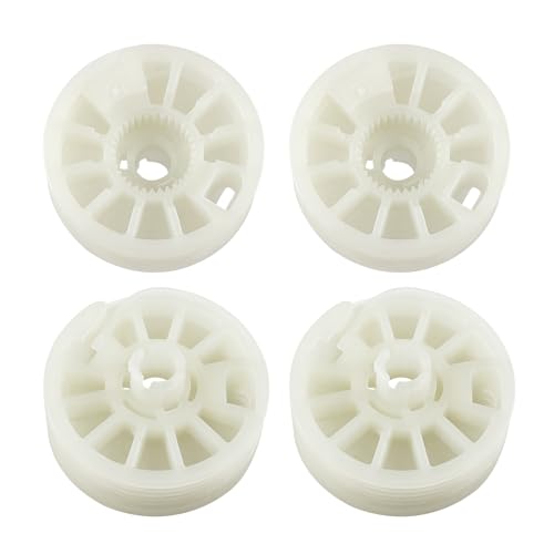 VANJING 4PCS Window Regulator Drum Gear Spool, Sprockets Compatible with 2016-2021 Kia Optima Sportage Hyundai Tucson, Universal for Front Rear Left and Right Windows - Image 1
