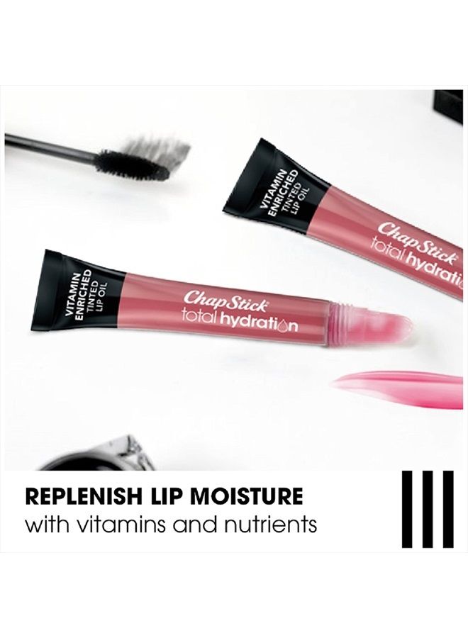 chapstick Total Hydration Vitamin Enriched Nearly Nude Tinted Lip Oil Tube, Lip Care - 0.24 Oz - Image 3