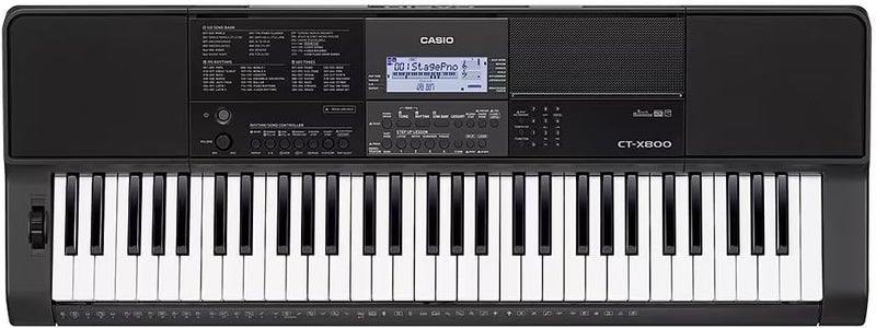 CASIO Standard Keyboards,Semi Professional,600 Tones 195 Rhythms,61 keys CT-X800C2 - Image 1