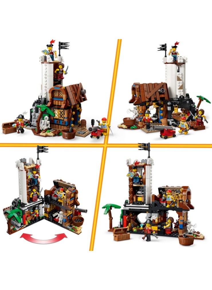 LEGO Iconic Pirate Ship Building Set - Image 4