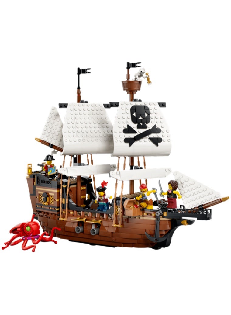LEGO Iconic Pirate Ship Building Set - Image 2
