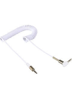 BTS Aux Audio Cable 3.5mm L Type Metal Spring Durable Cable  - Image 3