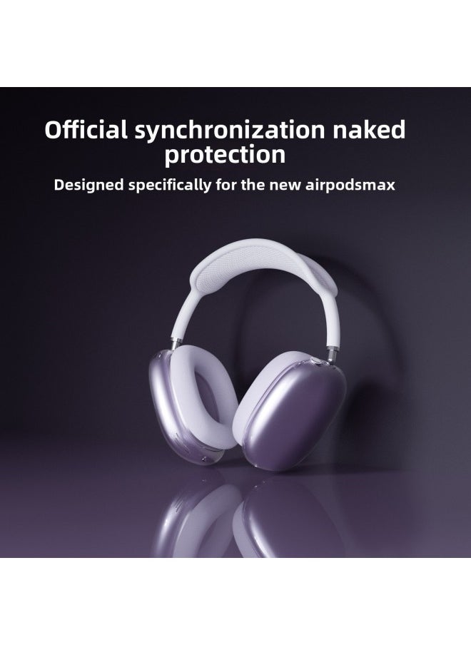 Generic - For 2024 Airpods Max2 Protective Case Apple Head-mounted Airpodsmax Earmuff Case-Color:Powder Penetration-Model:airpods Max - Image 1
