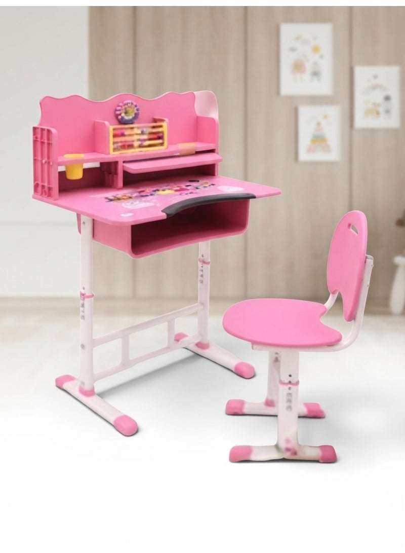 StarKids A comprehensive study desk set for children featuring a smart, modern design that creates an ideal environment—combining ultimate comfort, superior organization, and enhanced focus—to elevate the daily learning experience to the highest quality standards. - Image 5
