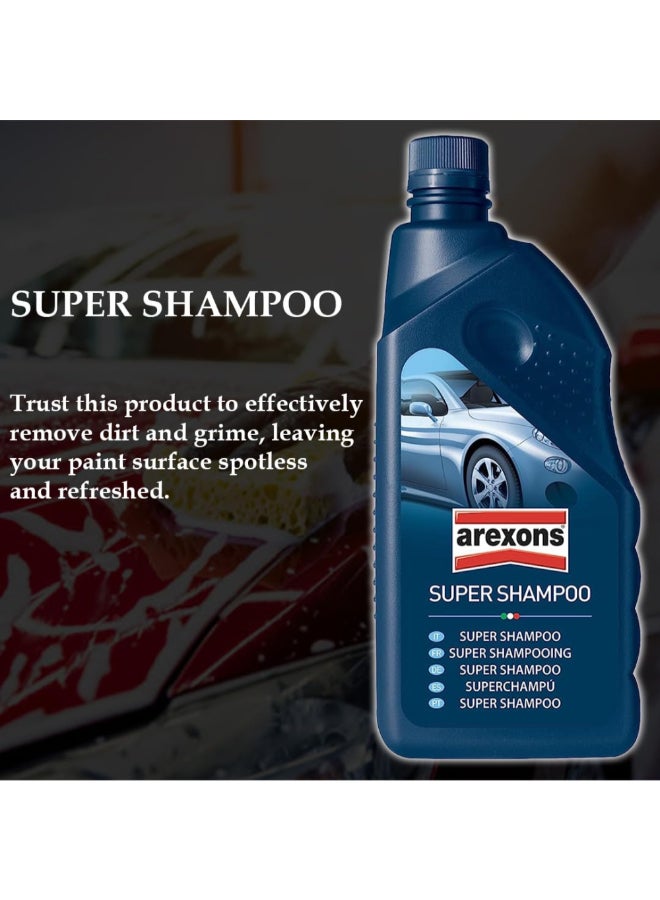 AREXONS Sparkling Clean and Shiny Finish Super Car Shampoo 1 L 31012 - Image 2