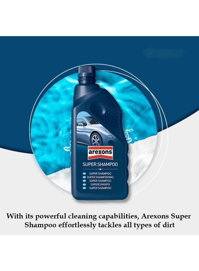 AREXONS Sparkling Clean and Shiny Finish Super Car Shampoo 1 L 31012 - Image 3
