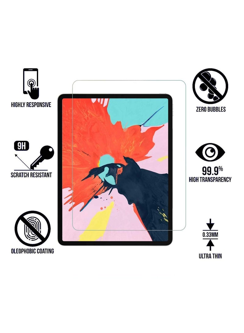 eGreen99 2Pcs for HUAWEI MatePad 12X Screen protector, suitable protective cover friendly tempered glass high-definition transparent film， high-definition transparent tempered glass film protection，Clear - Image 5