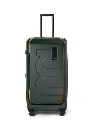 MOKOBARA The Em Access Trunk Luggage Polycarbonate Large 8 Spinner Wheel Trolly Hardsided Suitcase With Built In Tsa Lock Travel Suitcase (Green) - pzsku/Z48B2F7934B76FBFBF6EDZ/45/_/1734001477/e5147258-f255-4436-bb4a-a020e6ad7a9a