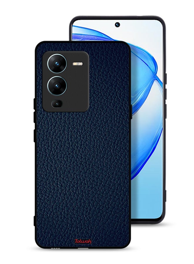 Tolwak Vivo V25 Pro 5G Protective Case Cover Leather Pattern - Image 1