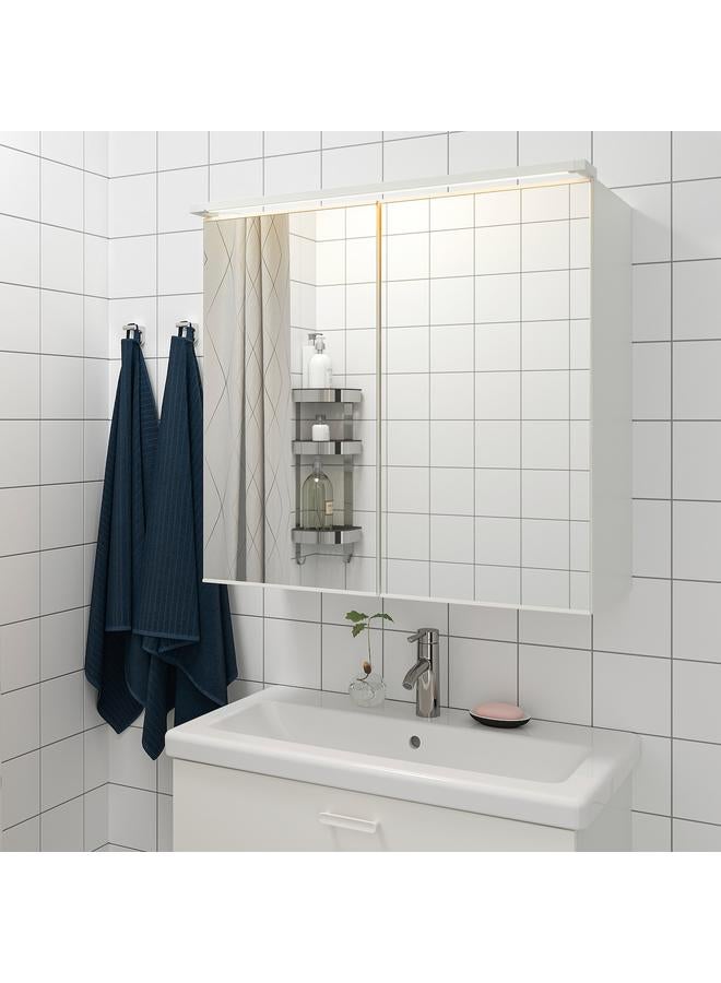 زبون شريط إضاءة حمام LED، قابل للتعتيم باللون الأبيض، 80 سم - Image 5