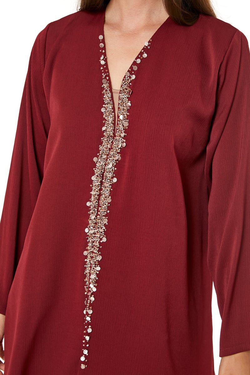 Moistreet V-Neck Top & Pant Set - Image 4
