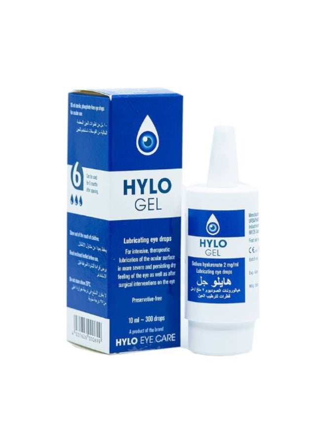 Hylo-Gel Eye Drops 10 mL