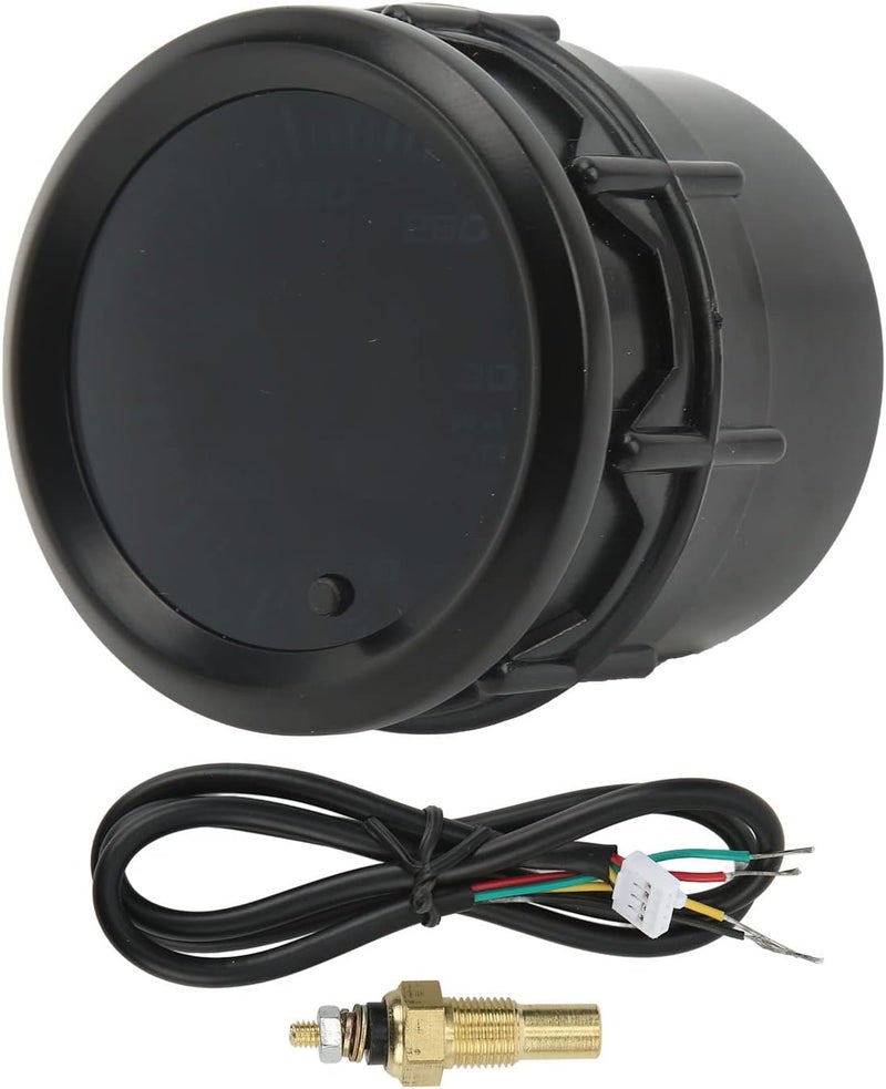 52mm 2in Water Coolant Temperature Gauge with Sensor Water Cooled Thermometer 100 to 300 Degree Fahrenheit , Water Coolant Temperature Gauge Kit , Water Coolant Temperature Gauge Water Temperature - Image 1