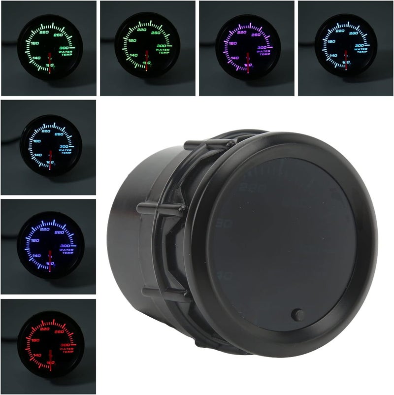 52mm 2in Water Coolant Temperature Gauge with Sensor Water Cooled Thermometer 100 to 300 Degree Fahrenheit , Water Coolant Temperature Gauge Kit , Water Coolant Temperature Gauge Water Temperature - Image 4