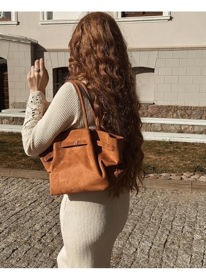 JW PEI Hana Large Faux Suede Handbag/Camera Bag, Gift Bag Packaging - Image 2