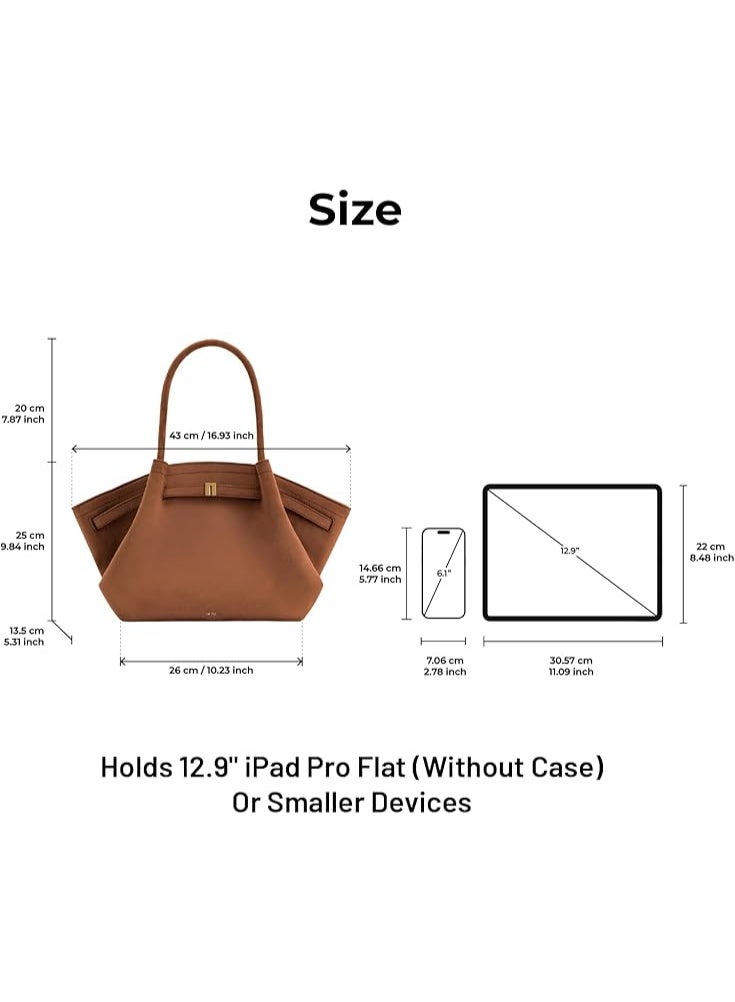 JW PEI Hana Large Faux Suede Handbag/Camera Bag, Gift Bag Packaging - Image 1