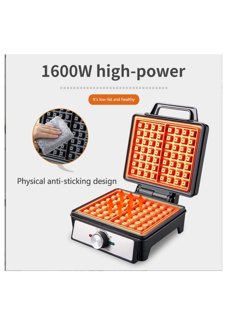 Arabest Waffle machine (1500 watts, for extra thick square Belgian/Brussels waffles) - Image 4