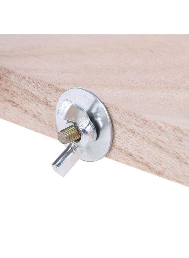 ويليكوم 3 قطع من مجاثم الطيور، قفص الببغاء، منصة خشبية، حامل مجثم الطيور، لعبة الهامستر، منصة القفز، قفص شينشيلا، رف زاوية، سلالم، أغصان خشبية طبيعية، لعبة تمرين للببغاوات والقنفذ - Image 4