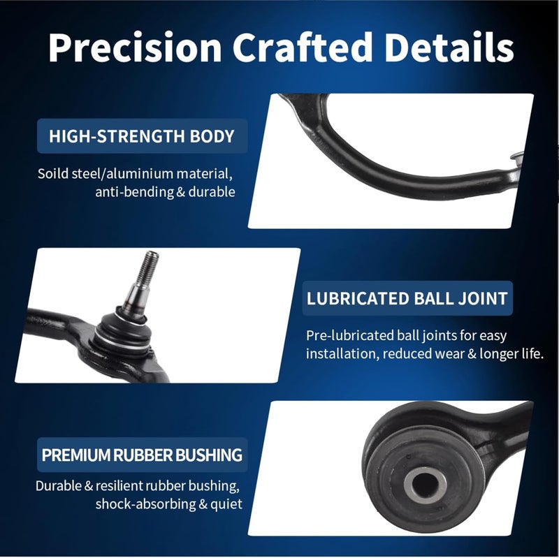 TUUMOND Front Suspension Kit - 2 Upper Control Arm Ball Joint Assembly for Jeep Commander and Grand Cherokee - Image 4
