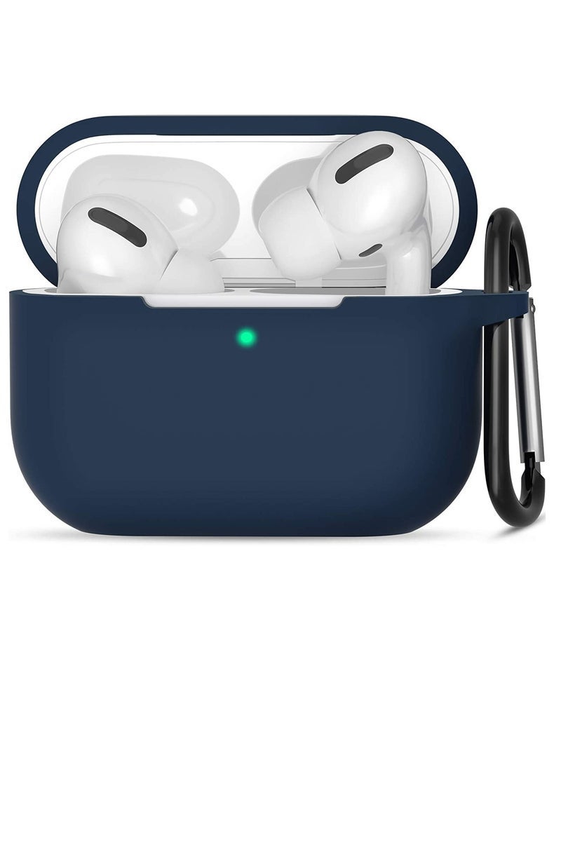 تين تك غطاء سيليكون لحماية سماعات AirPods Pro 2 | مقاوم للصدمات والغبار مع سلسلة مفاتيح معدنية | متوافق مع سماعات AirPods Pro من الجيل الثاني (غطاء فقط...) - Image 1