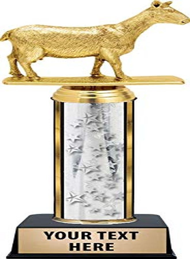 Crown Awards كأس الماعز - 10.5 بوصة، كأس ماعز مخصص، جوائز برايم - Image 1