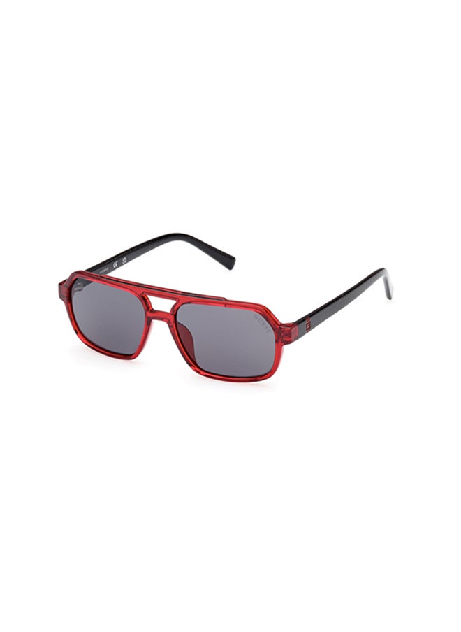 GUESS Navigator Sunglasses For Men - Shiny Red  - Image 1