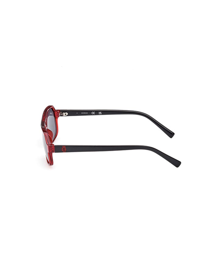 GUESS Navigator Sunglasses For Men - Shiny Red  - Image 2