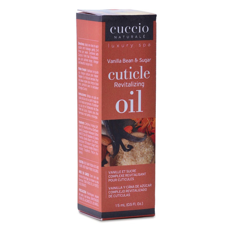 Cuccio Naturale Revitalizing Cuticle Oil - Hydrating Oil For Repaired Cuticles Overnight - Remedy For Damaged Skin And Thin Nails - Paraben And Cruelty-Free Formula - Vanilla Bean And Sugar - 0.5 Oz - Image 4