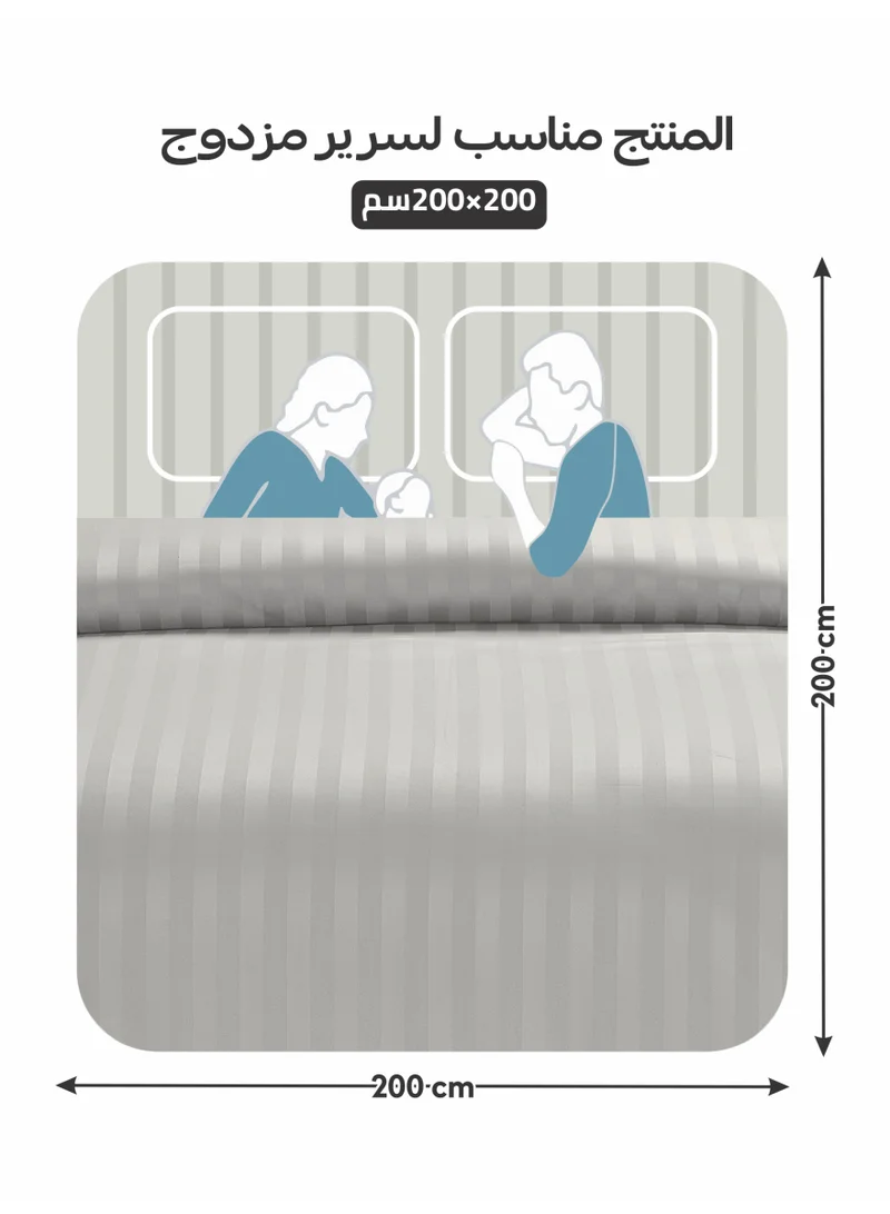 Donetella 13 Pieces Bedding Set King Size– 8 Pcs Comforter Set, 1500 GSM Mattress Topper, 4 Essential Pillows,