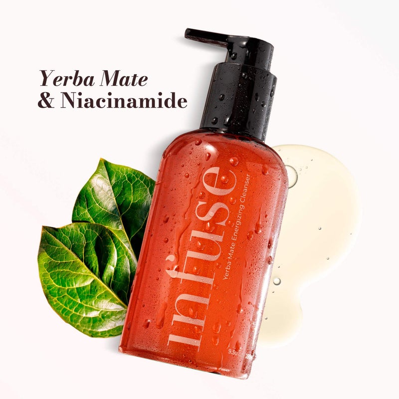 Infuse Non-Stripping Cleanser for Mature Skin | Makeup remover | pH Balanced, Hydrating Gentle Face Wash with Yerba Mate Antioxidants | The Foundation of Your Prime Ritual - Image 2