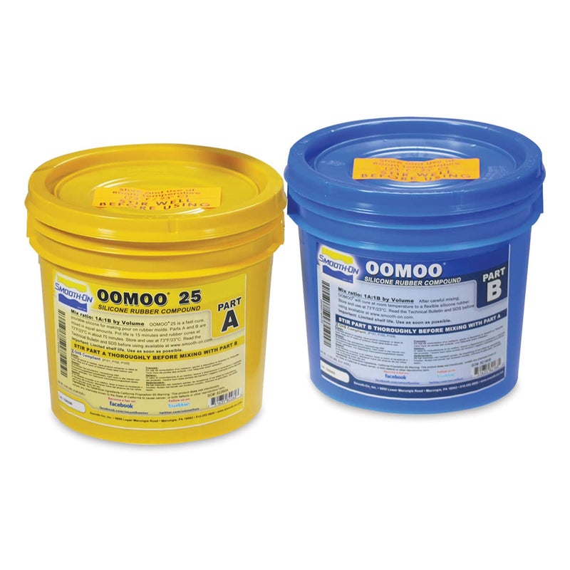 Smooth-On OOMOO 251A1B Mix By Volume Tin Cure Silicone Rubber  Gallon Unit 