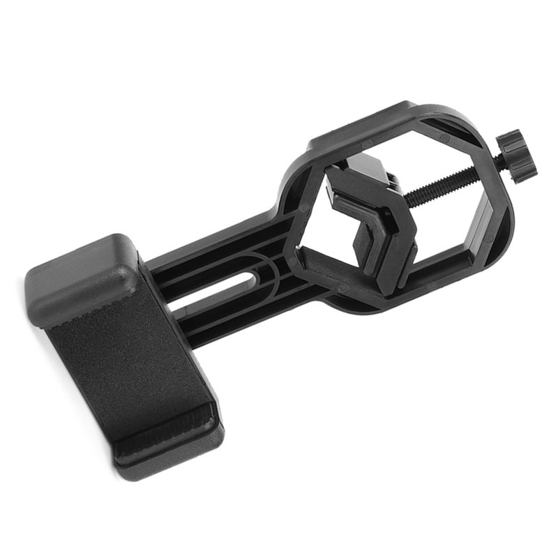 Plastic Black Mobile Phone Bracket for Binoculars Monoculars Astronomical Telescopes - Image 2