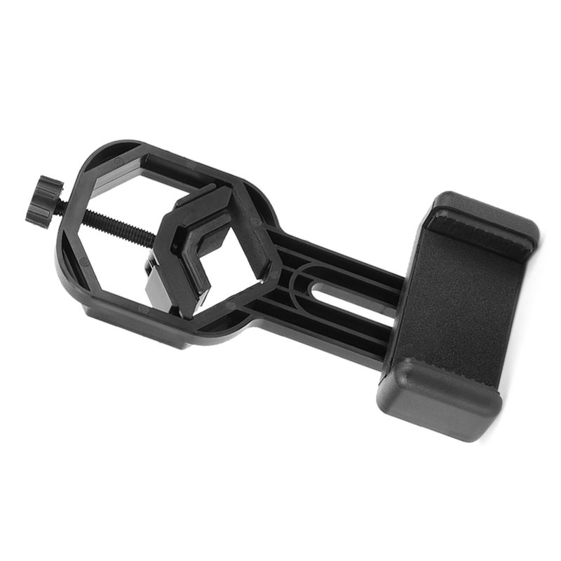 Plastic Black Mobile Phone Bracket for Binoculars Monoculars Astronomical Telescopes - Image 3