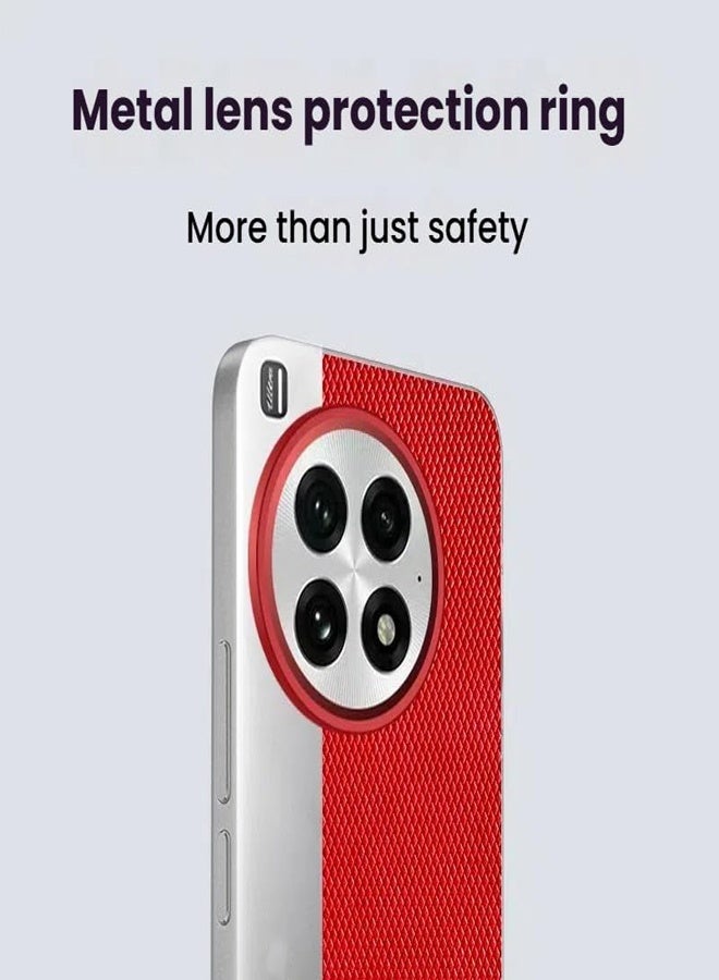 عام Mobile Phone Case Compatible with OPPO OnePlus 13 (5G) Camera Style Phone Case Electroplated Anti-fingerprint Skin-friendly Protective Cover for OnePlus13 - Image 5