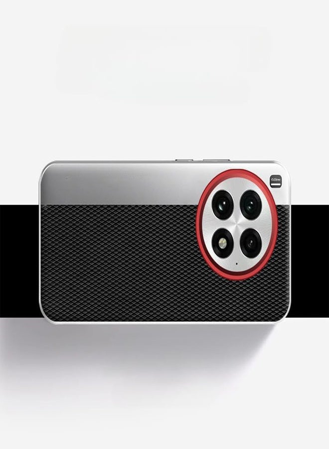 عام Mobile Phone Case Compatible with OPPO OnePlus 13 (5G) Camera Style Phone Case Electroplated Anti-fingerprint Skin-friendly Protective Cover for OnePlus13 - Image 2