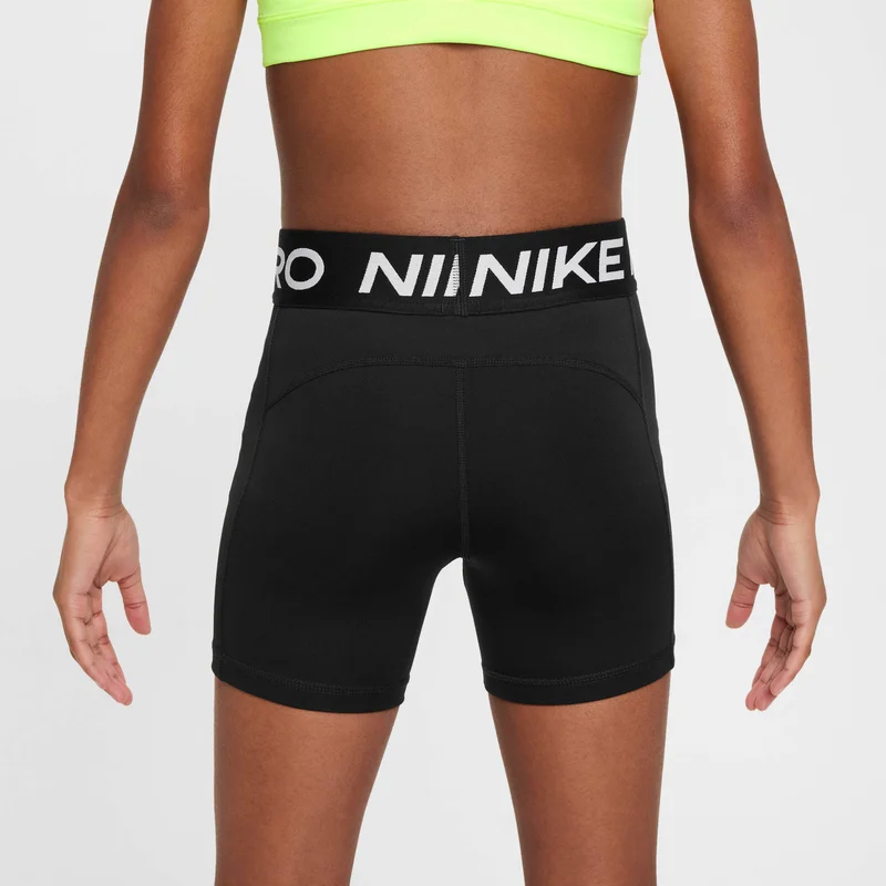 Nike Black Girls' Pro Leak Protection: Period Dri-FIT Shorts  | Best Price UAE