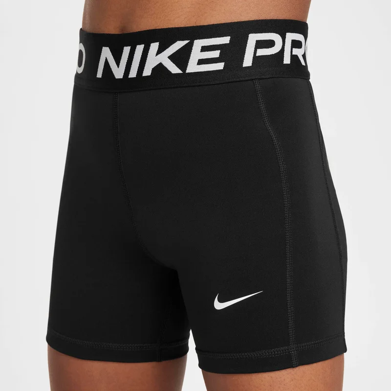 Nike Black Girls' Pro Leak Protection: Period Dri-FIT Shorts  | Best Price UAE