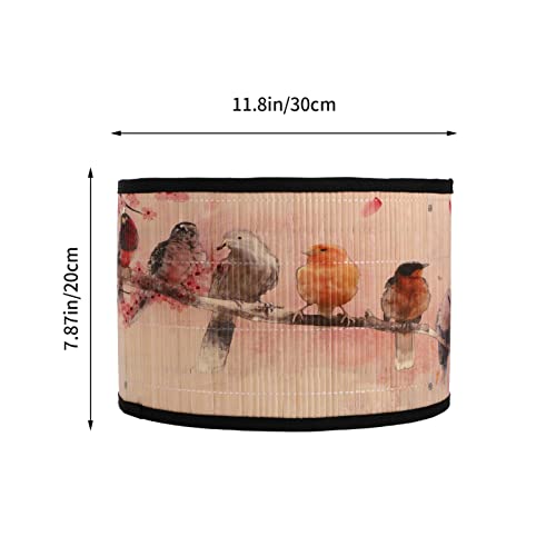 Uonlytech Bamboo Lamp Shade 1181X1181X787In Chinese Style Hanging Light Cover with Durable Natural Material for Home Decorative Warm Lighting - Image 3