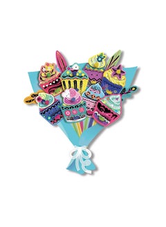 Avenir Cupcake Themed Fun! Create Personalized Bouquets With Sheets, Wrapping Paper, and Ribbon Step-by-step Instructions for Kids 3+  - Image 4