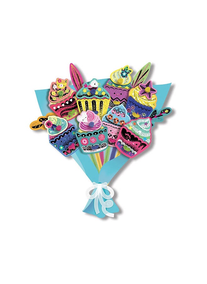 Avenir - Cupcake Themed Fun! Create Personalized Bouquets With Sheets, Wrapping Paper, and Ribbon Step-by-step Instructions for Kids 3+ - Image 1