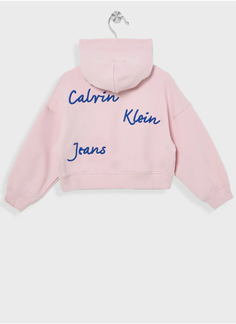 Calvin Klein Jeans Kids Essential Logo Hoodie