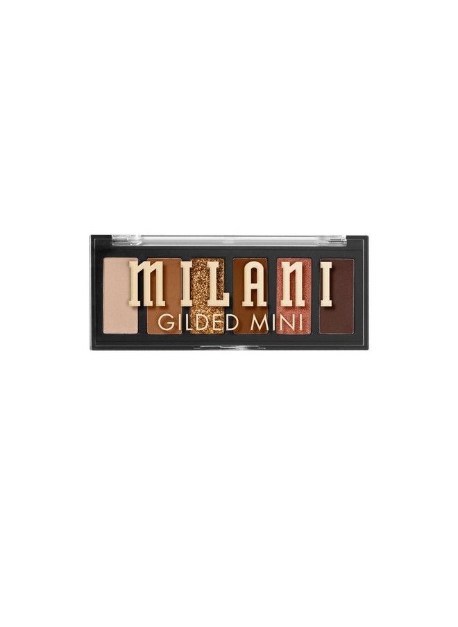 MILANI - لوحة ظلال العيون الصغيرة المذهبة مع 6 درجات غير لامعة ولامعة مشاكل الشمبانيا - Image 1