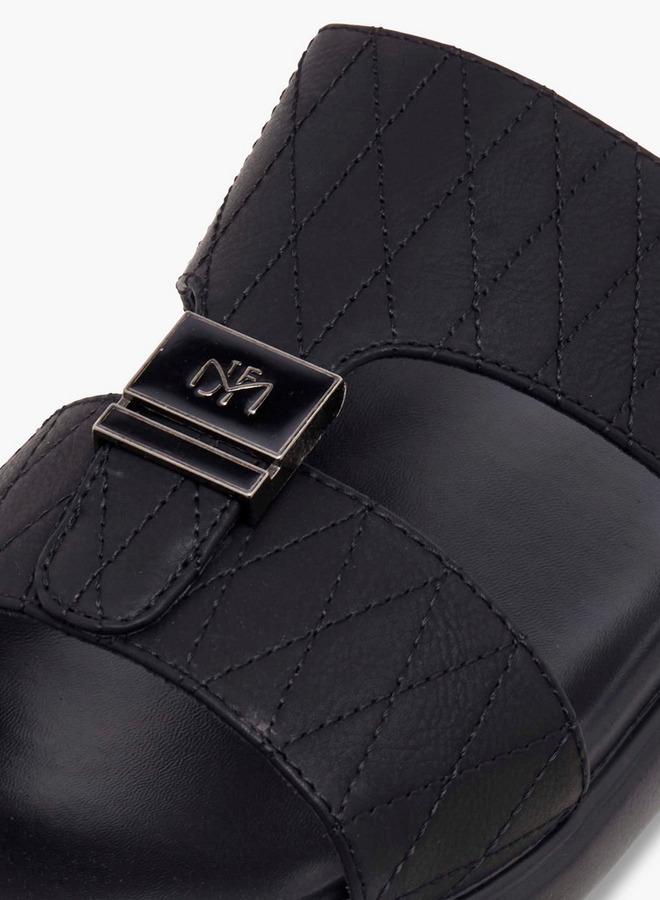 Al Waha Men Quilted Arabic Sandals - Image 4