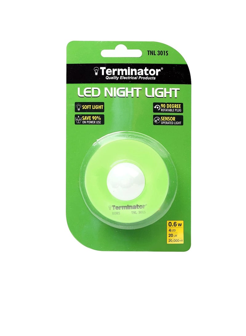 Terminator Night Light Round Shape Sensor Operated 13A TNL 301S Terminator - Image 1