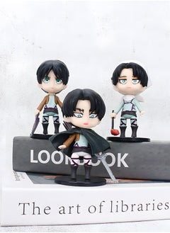 GROIC 6 Pcs Attack on Titan Figure Anime Figure Set, Action Figures Cartoon Figurines Party Decoration Mini Toy Model Collectibles Statue for Anime Fans  - Image 5