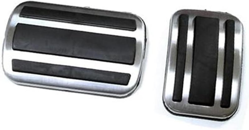 Wivplex Stainless Steel Pedal Pad Set for Citroen C5 and Aircross - Image 1