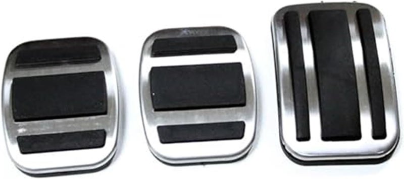 Wivplex Stainless Steel Pedal Pad Set for Citroen C5 and Aircross - Image 2