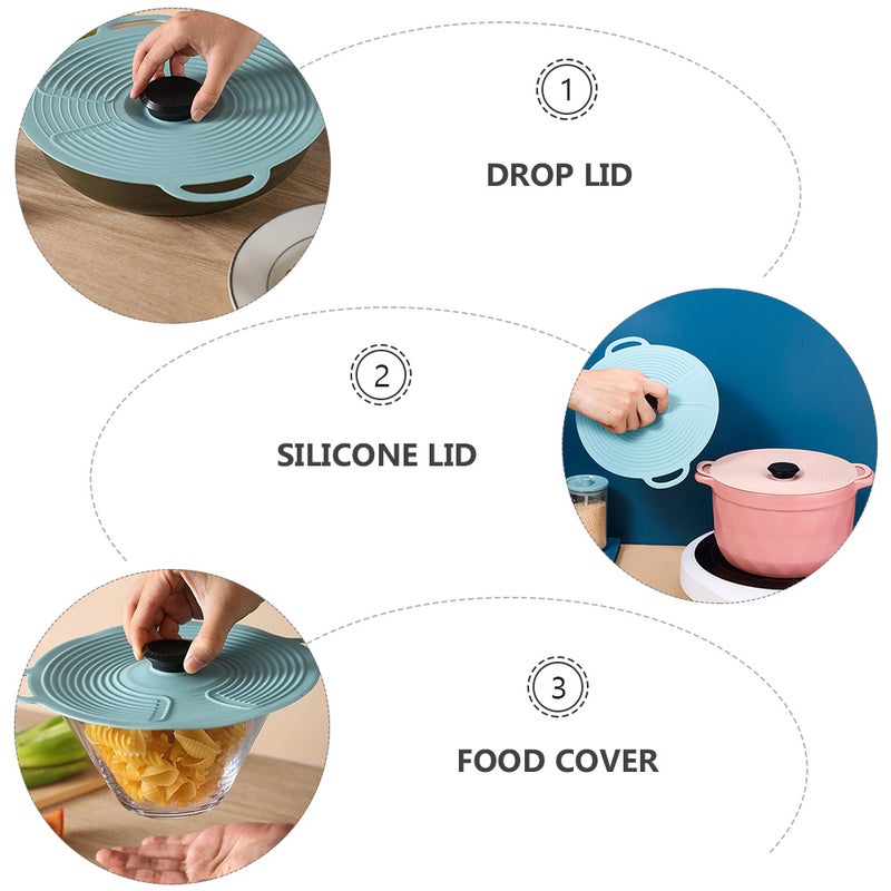 1pc Silicone Stretch Lid Food Wrap Container Lids Kitchen Utensils - Image 5