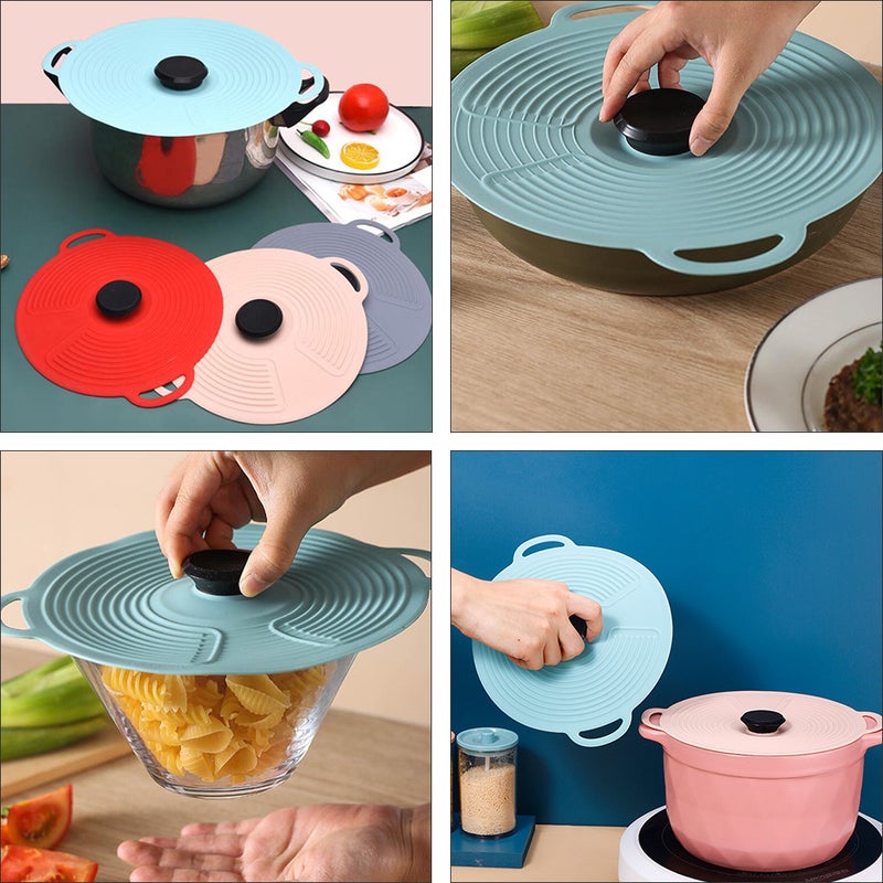 1pc Silicone Stretch Lid Food Wrap Container Lids Kitchen Utensils - Image 1