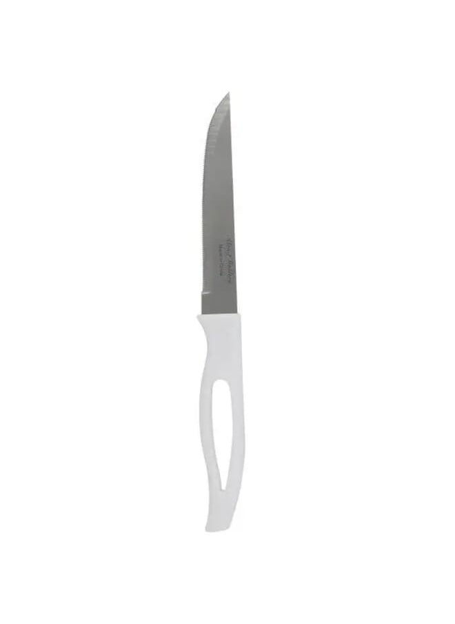 Alsaif Gallery 6-piece set of serrated knives with perforated plastic handle  - Image 2